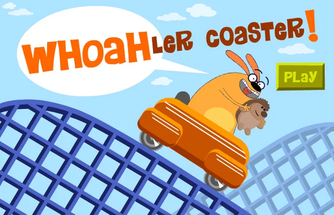 WHOAHler Coaster game tile