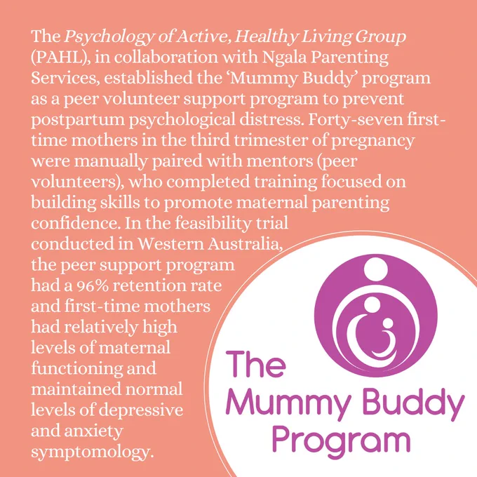 mummy buddy program description