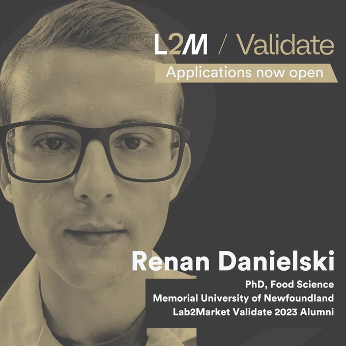 Renan Danielski investigating the powerful antioxidant properties of fruit leftovers and sea buckthorn berries.