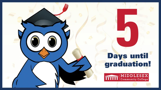 5 Days until graduation!