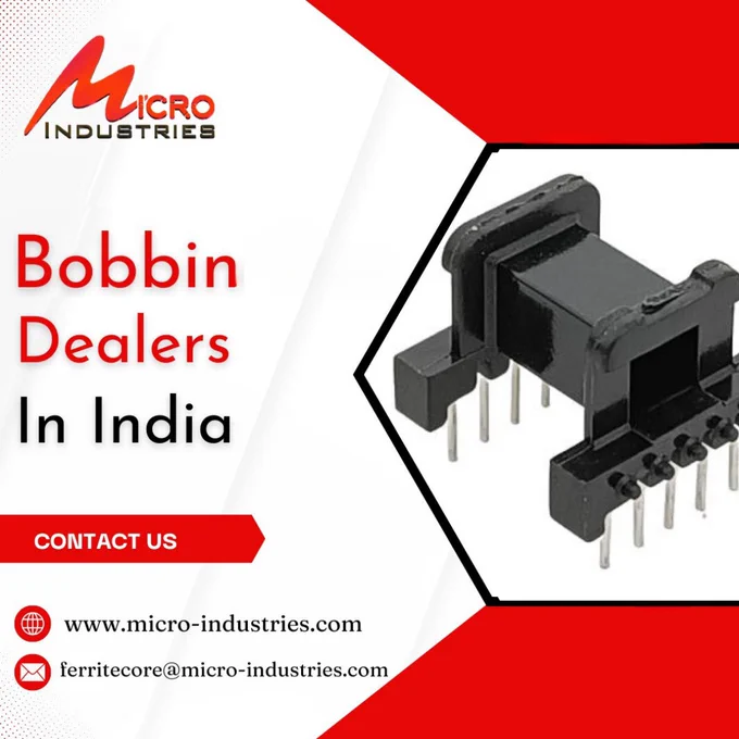 Standard Bobbins Dealers Ferrite Core bobbins utilize ceramic cores instead of stacked steel laminations, and are commonly used in signal and power transformers. Bobbins Core are molded from iron oxide and zinc, nickel, manganese or copper oxides, and are available with a range of electromagnetic and mechanical properties.