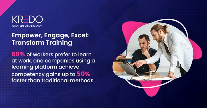 Integrating a robust learning platform can transform training efficiency and organizational performance.

Empower your workforce with the right tools for success! 

#learningplatform #employeetraining #workforcedevelopment