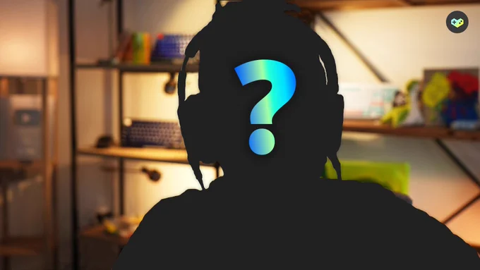 An image of a mystery creator seated at their gaming setup. 