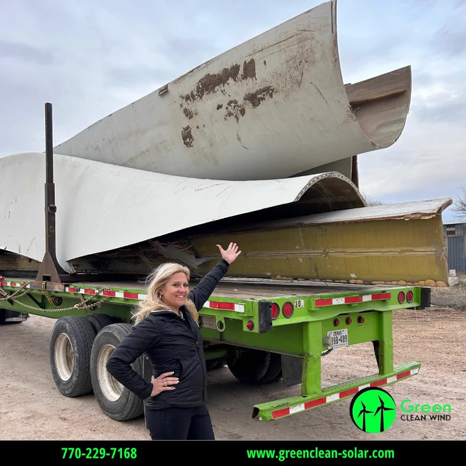 Wind decommissioning and recycling | Green Clean Solar & Wind♻️