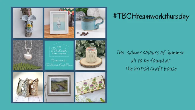 A collection of handmade items from the British Craft House