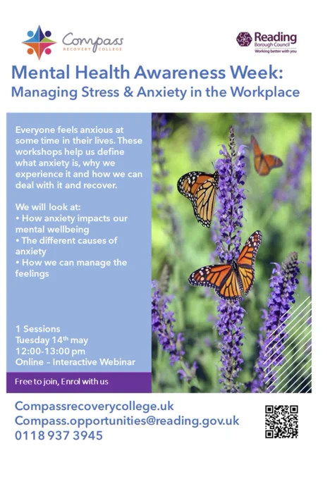 Stress and anxiety in the workplace flyer