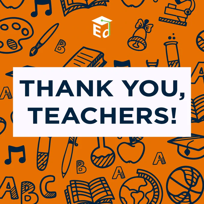Thank you, teachers!
