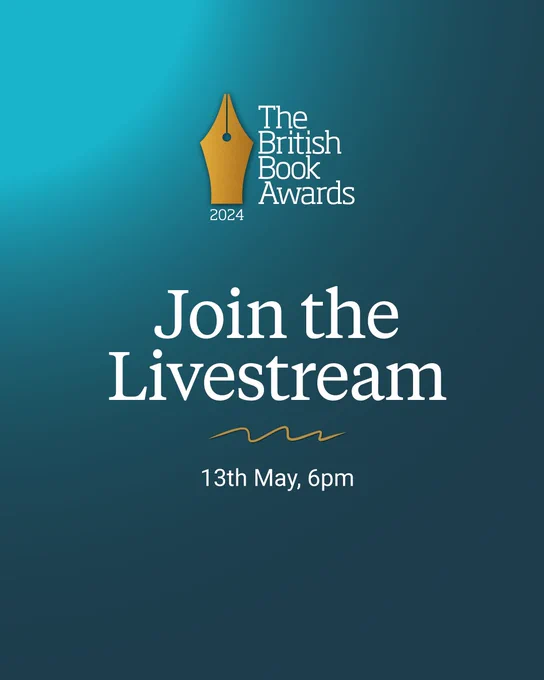 A blue background with the gold Nibbies logo in the top. In white text reads: join the live stream, 13th May 6pm