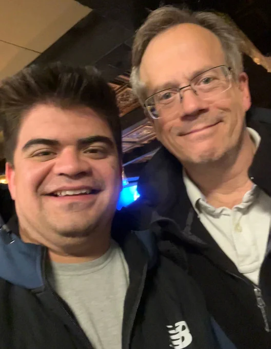 J. Guillermo Sanchez (left) and Jim Wells (right)