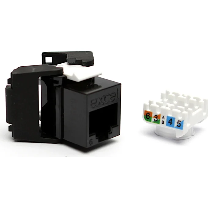 100-215-BK Toolless Keystone Jack