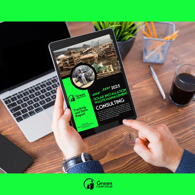 Data and Reporting | Green Clean Solar & Wind♻️
