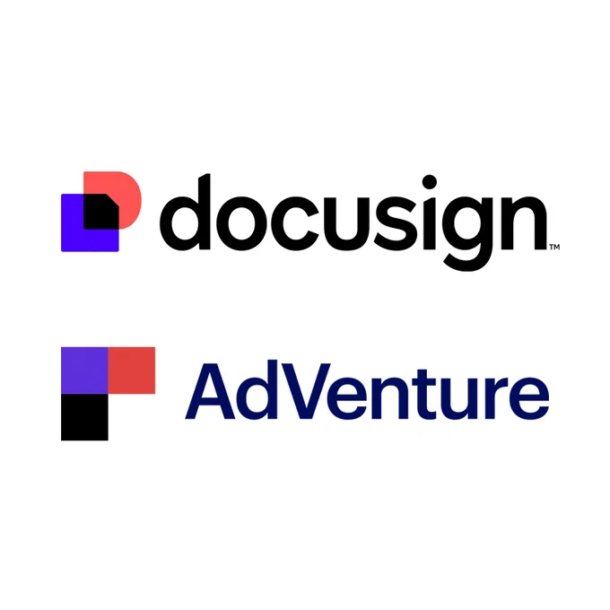 Docusign and AdVenture Media logo