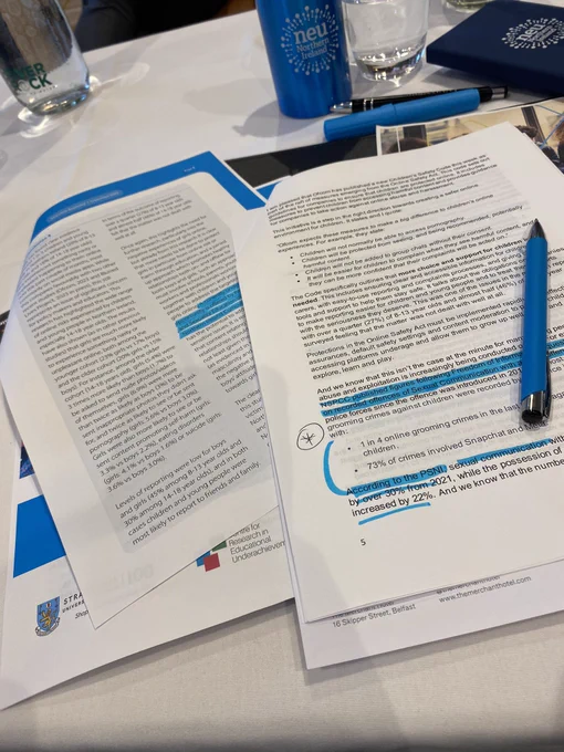 Chris’ notes on out sections highlighted