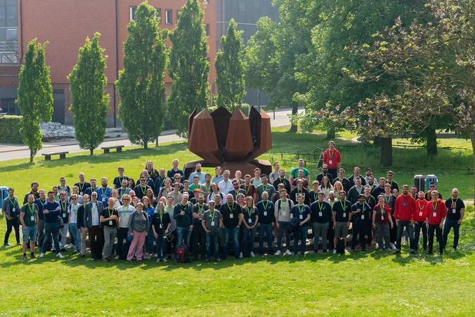 DrupalCamp Ghent 2024 group photo