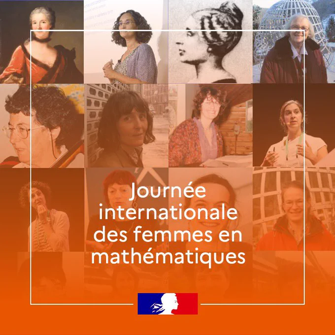 Journée internationale des femmes en mathématiques.