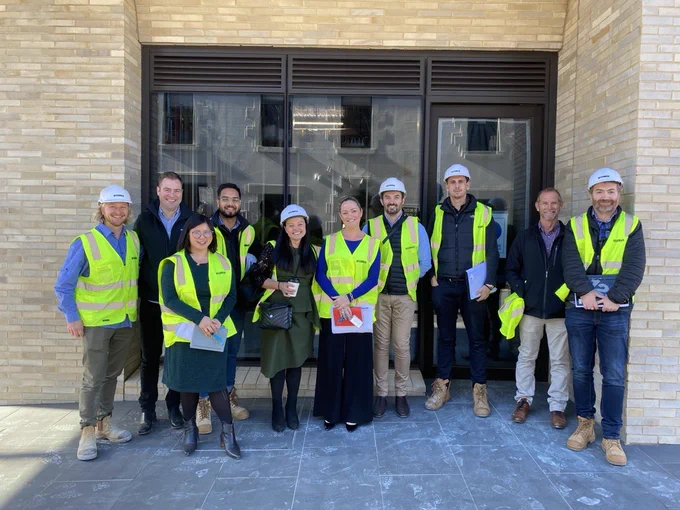 McCormack Builders and the GMHBA Geelong Hub team