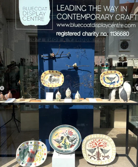 Guy Bird (Ceramics), Tiffany Scull (Ceramics), Irena Sibrijns (Ceramics) & Tom Hill Wirework
