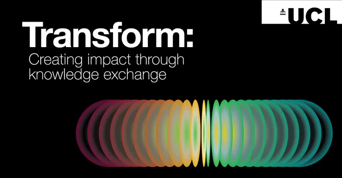 Transform: Creating impact through knowledge exchange
Colourful illustration  