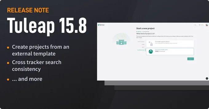 Tuleap Release note 15.8