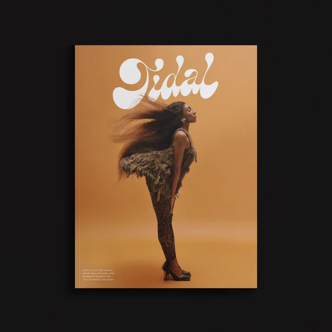 Ziwe on the cover of Tidal magazine