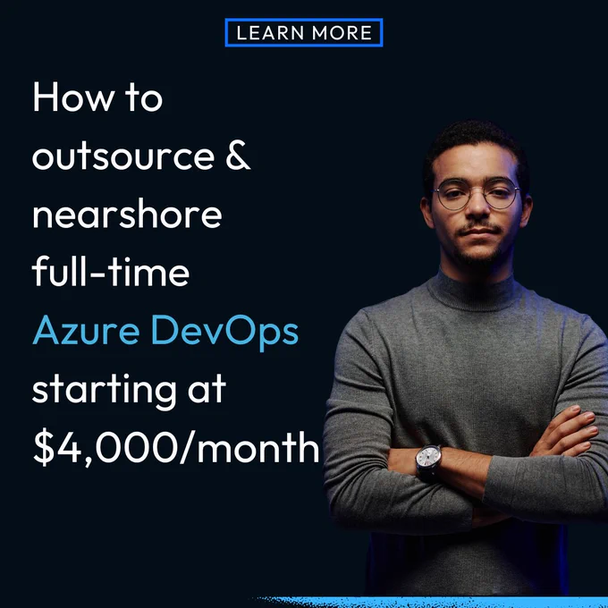 Checklist guide to outsource & nearshore Azure DevOps 
