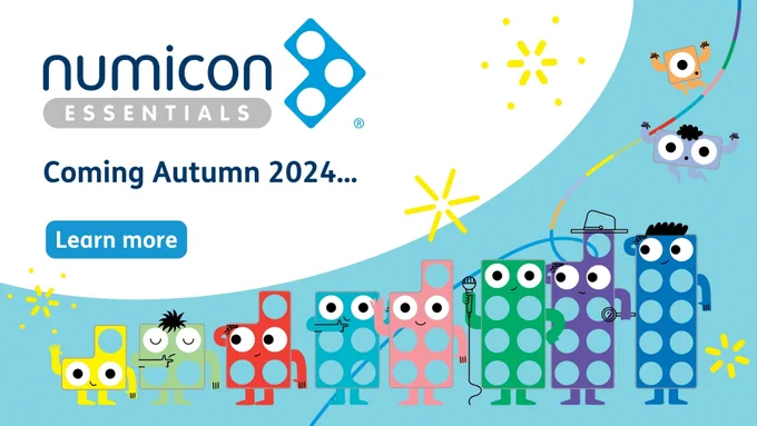 Numicon Essentials coming Autumn 2024 with Numicon manipulatives