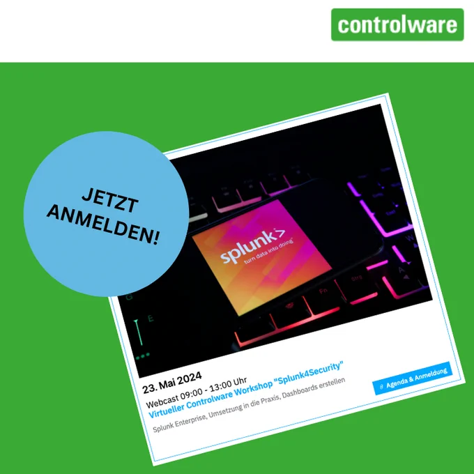 In diesem 4-stündigen, praxisorientierten Workshop haben Sie Gelegenheit, Ihre Splunk-Sicherheitsfähigkeiten und -kenntnisse zu erweitern.

Gemeinsam mit unserem Analytics-Team lösen Sie eine Reihe spannender Aufgaben und erhalten somit einen umfassenden Einblick in die Leistungsfähigkeit der innovativen Plattform #Splunk Enterprise und speziell Security-UseCases. 