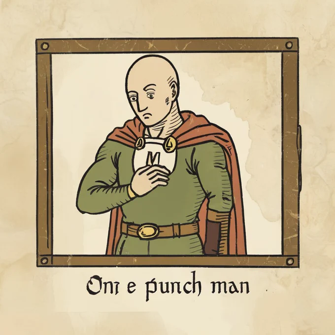 one-punch man, portrait