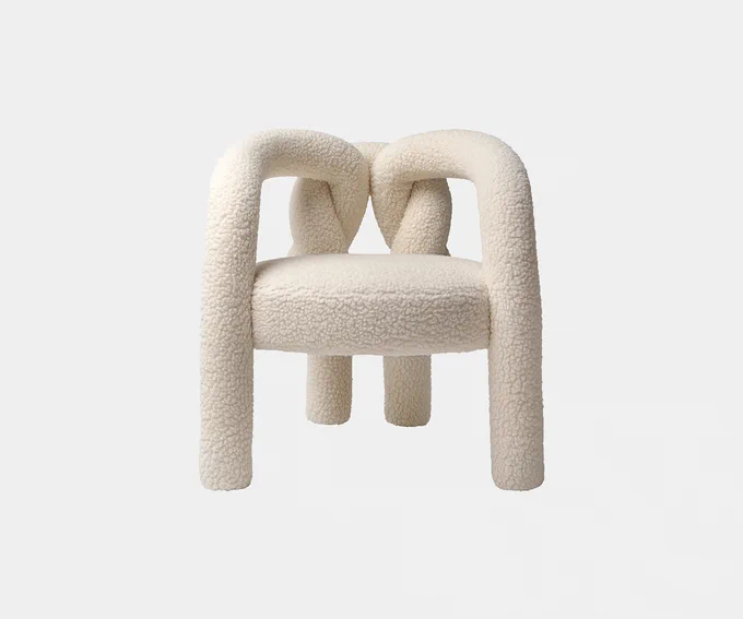 Perfect for high-end home interiors, the Visionnaire Shibari Armchair seamlessly blends modern design with opulence. Elevate your space with this exquisite addition to your furniture collection.