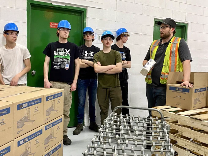 ALCDSB students attend Manufacturing Day in Trenton.