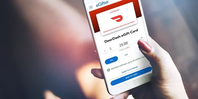 Online gift cards
