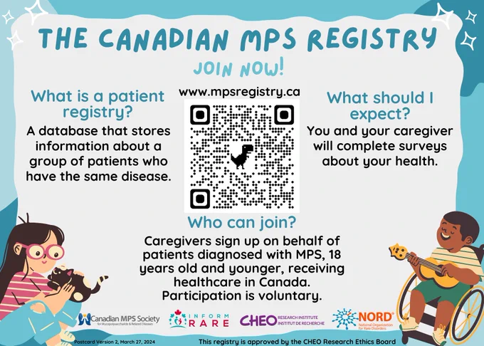 Do you want to join The Canadian MPS Registry? Visit https://www.mpsregistry.ca/ to learn more and join!
