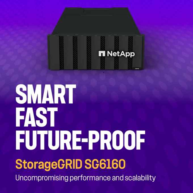 StorageGRID SG6160: Uncompromising performance & scalability