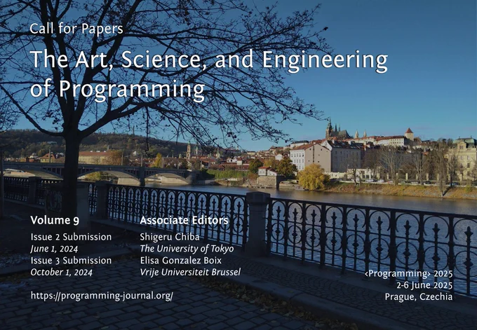 Poster with the next journal submission deadlines (June 1st and October 1st 2024)