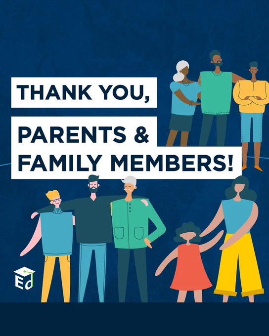 Thank you, parents & family members!