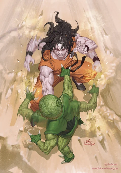 Dragon Ball Z - Yamcha vs Saibaiman
• https://www.instagram.com/p/C7B1tz8JGXA/?
• https://linktr.ee/InHyuk_Lee