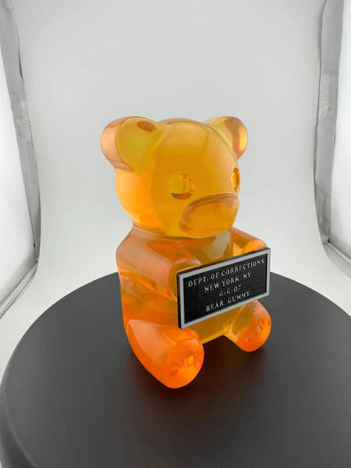 6" Vandal Gummy Pearlescent Gold