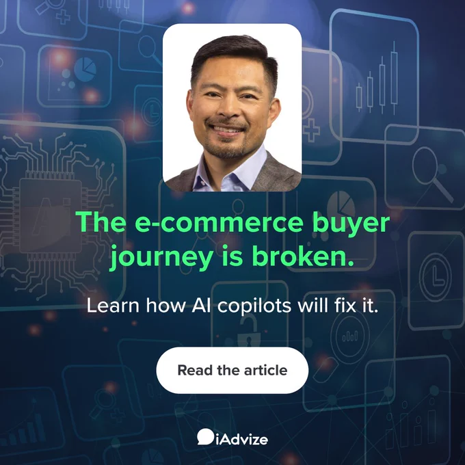 The e-commerce buyer journey is broken. Learn how AI copilots will fix it. Read the article.