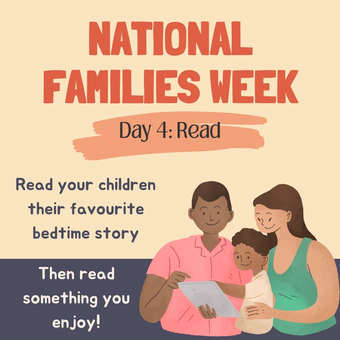 national families week challenge day 4 - read