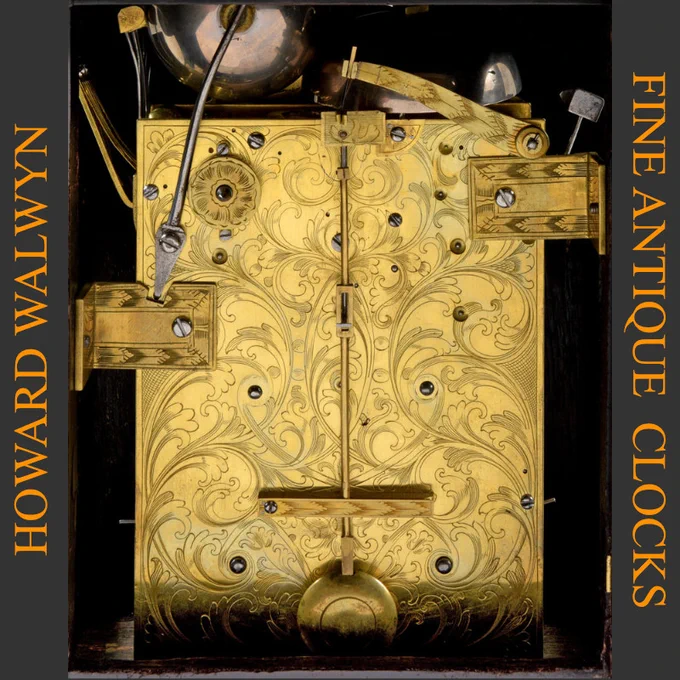 Henry Long Bracket clock for sale London UK - dealers in fine antique clocks Howard walwyn