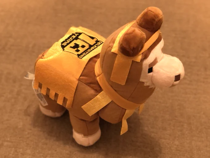 Minecraft 10th Anniversary Llama Plush