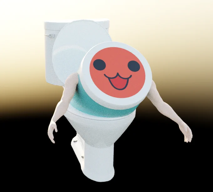 https://sketchfab.com/3d-models/taiko-no-tatsujin-dong-chan-0de9e66887a8471eadff1b033745b0d5