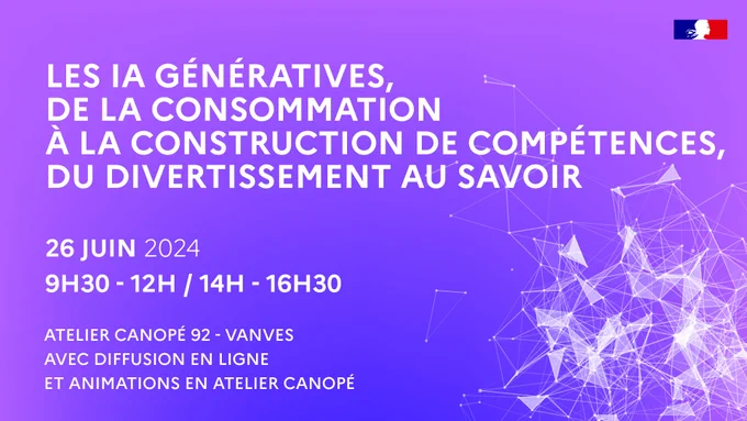 journee IA generatives canopé