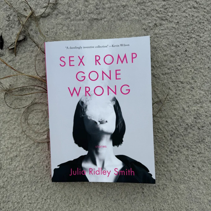 Sex Romp Gone Wrong by Julia Ridley Smith lying on sand 