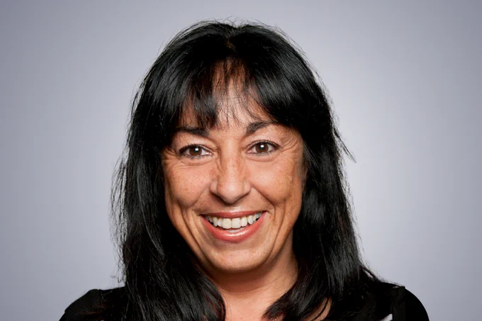 Carole Fleuret smiling for the camera