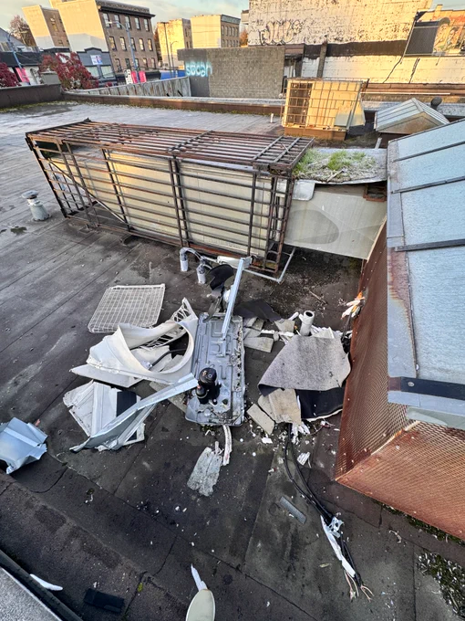 Property damage due to vandalism