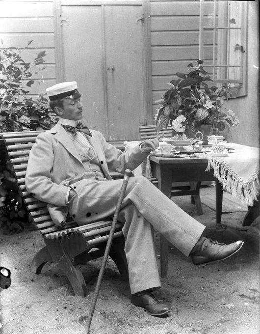 Johannes Sundwall, 1900. Länsi-Uudenmaan museo. CC BY 4.0.