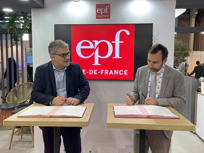 Signature convention de partenariat @IDFmobilites