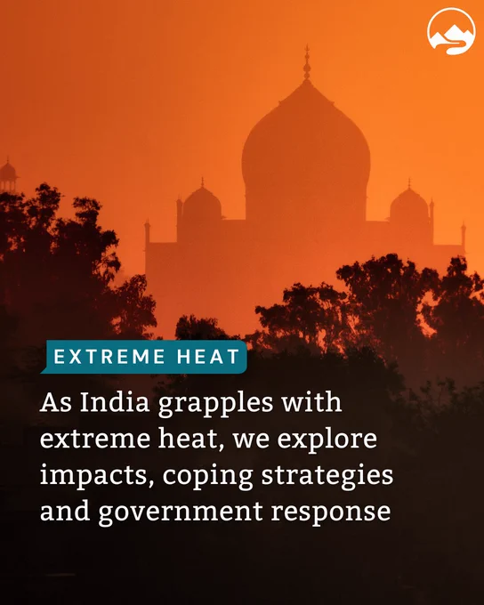 Extreme Heat, As India grapples with extreme heat, we explore impacts, coping strategies and government response. Image: Canva