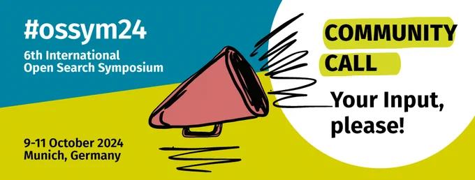 drawing of a megaphone with text: 
community call: Your input, please